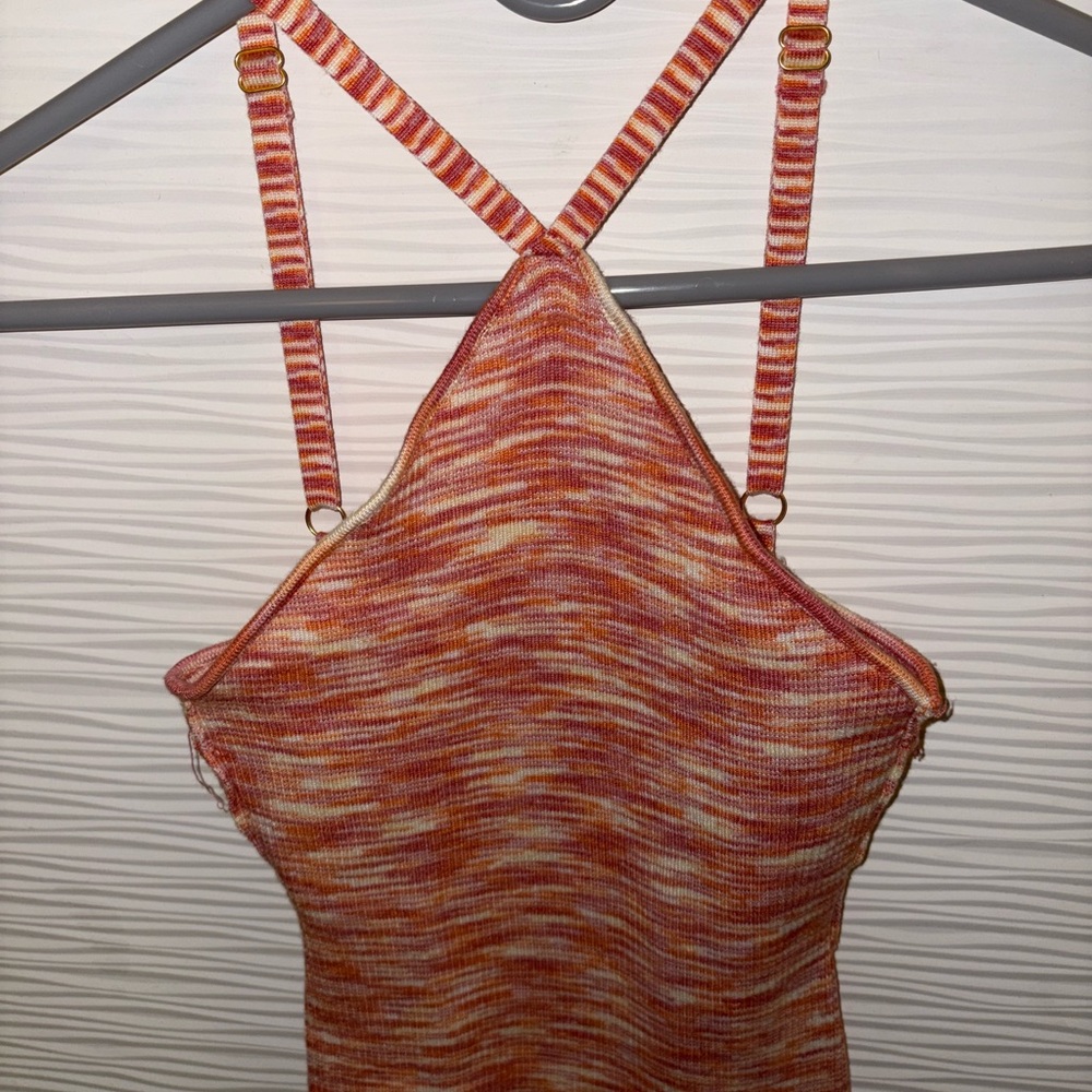 Striped Halter Top